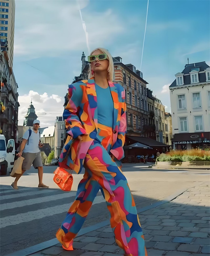 多巴胺女性服饰形成风潮