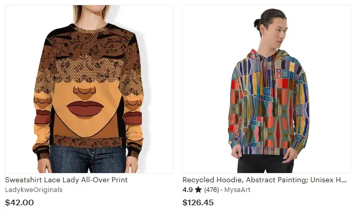 定制卫衣全幅印花的设计元素推荐之复古风情