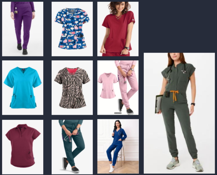 Temu2025女装上新重点特殊市场品类-护士服/制服