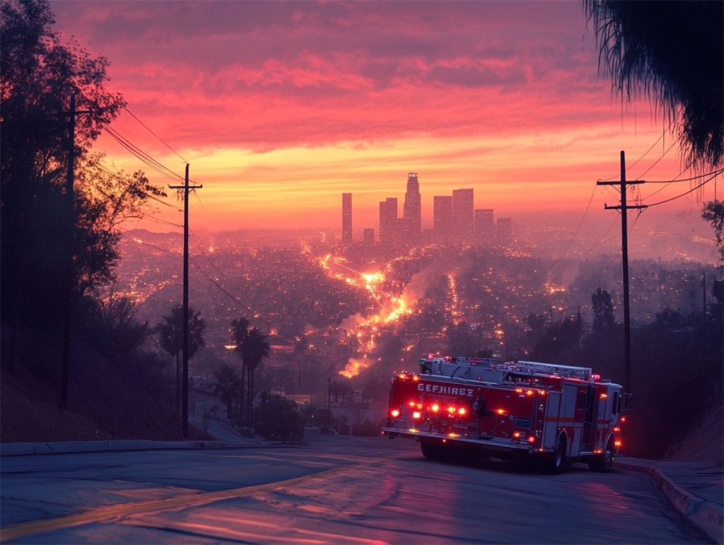 洛杉矶大火肆虐，亚马逊FBA仓库遭灾，POD服装卖家如何应对？