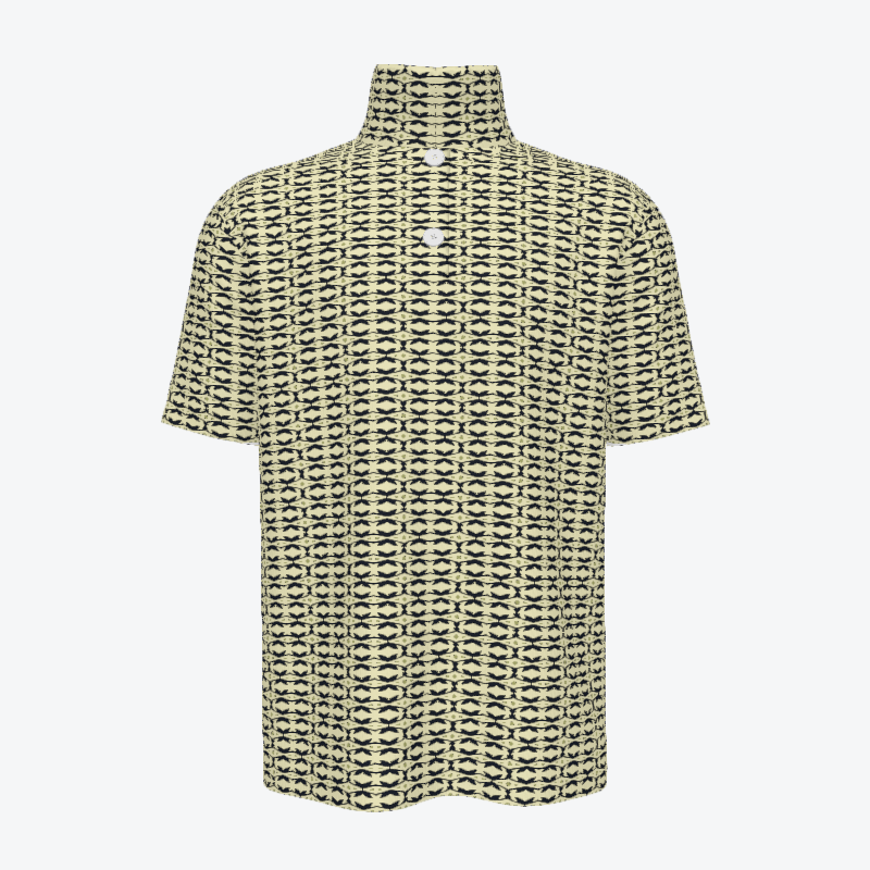 boho ornamental navy beige