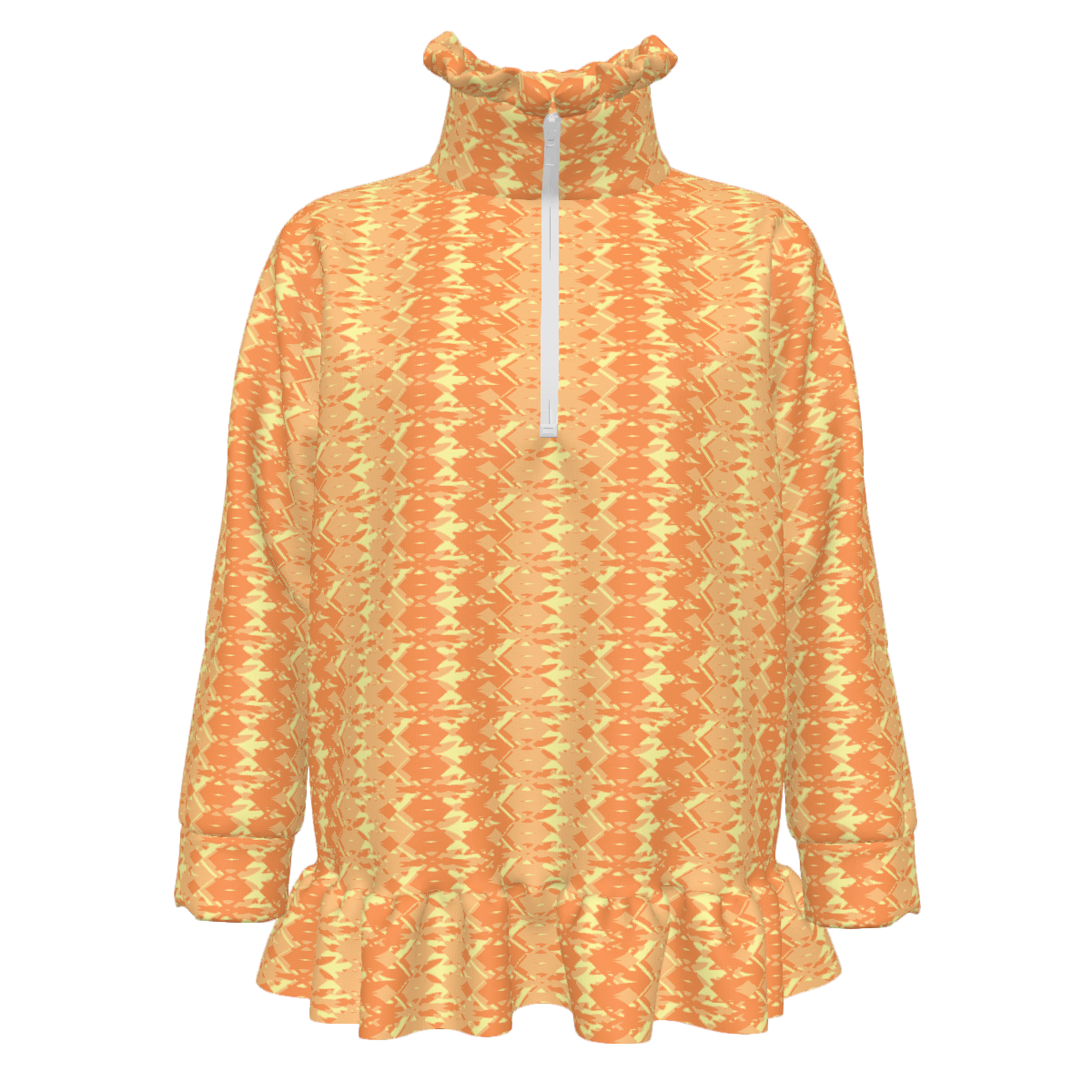 peachy boho striped